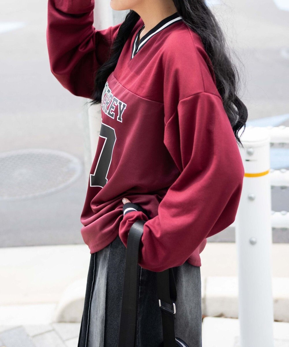 WEGO ナンバリングキリカエプルオーバー 