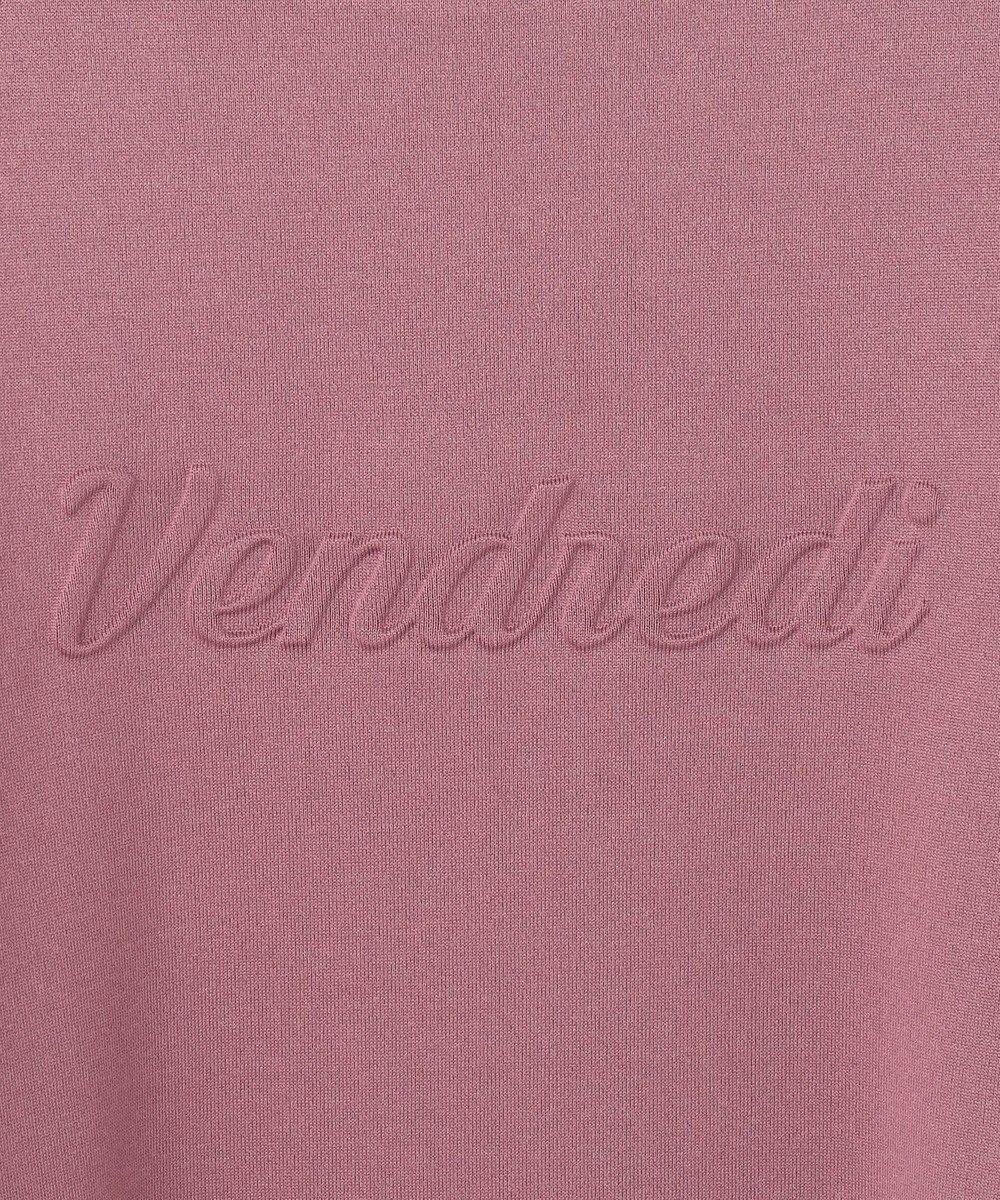 ANY SIS 【洗える】ミニ裏毛エンボスロゴ カットソー 