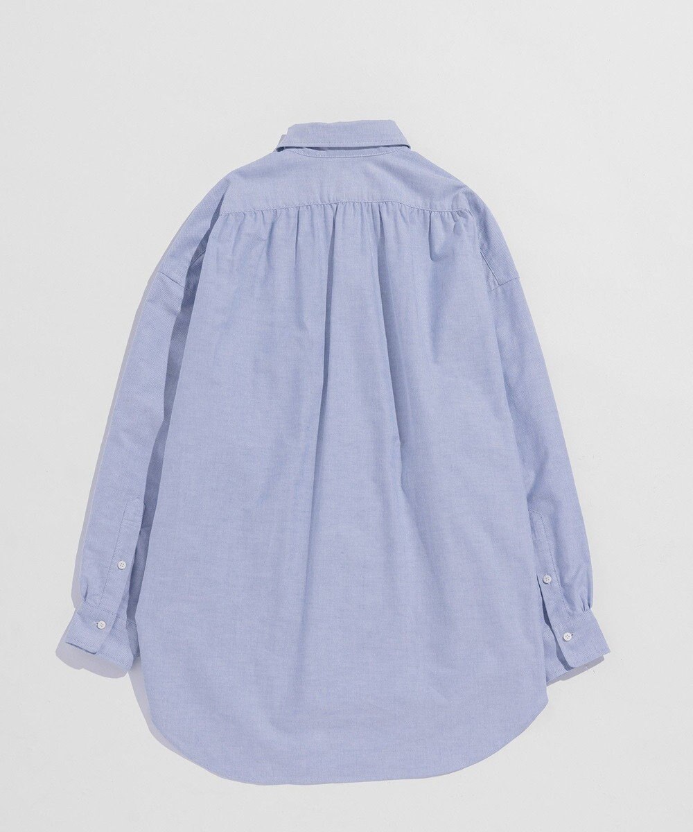 LENO OXFORD SHIRTS《UNISEX》オーバーサイズレギュラーカラーシャツ 