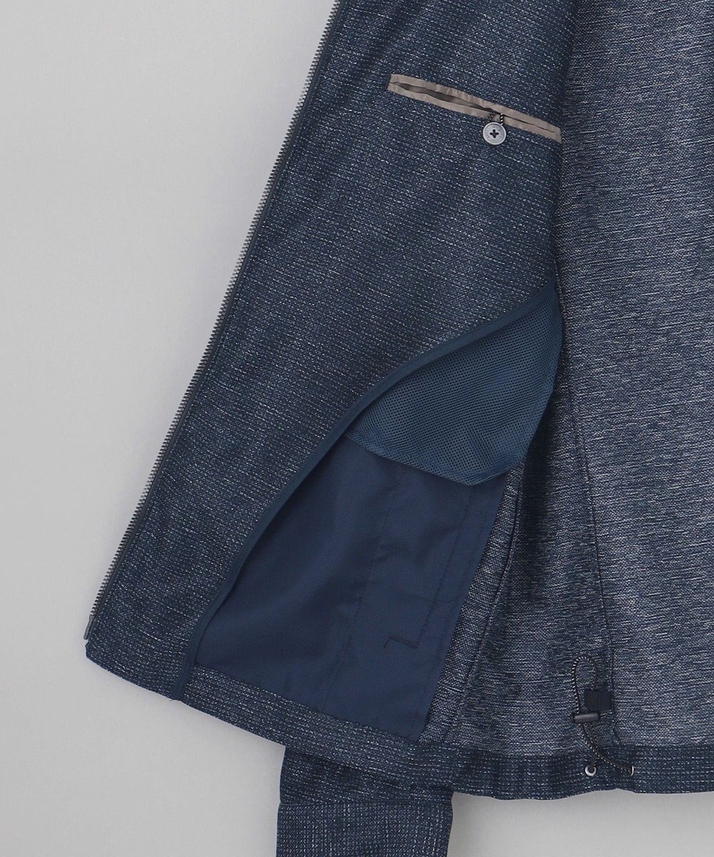 GOTAIRIKU 新素材【洗える/シワになりにくい/ストレッチ】カラミプリント MA-１ブルゾン 