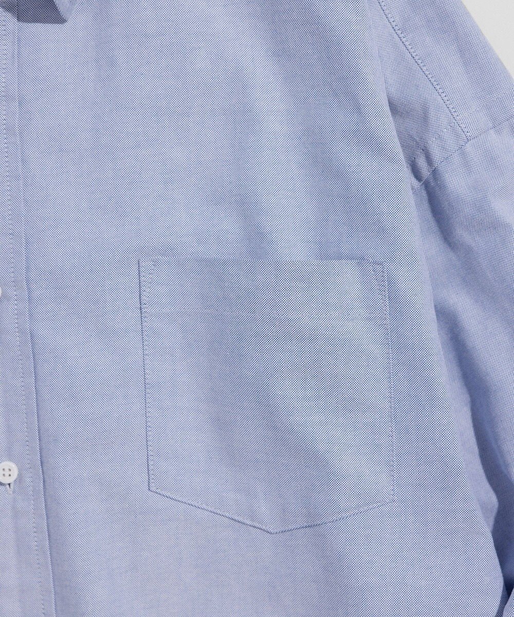 LENO OXFORD SHIRTS《UNISEX》オーバーサイズレギュラーカラーシャツ 