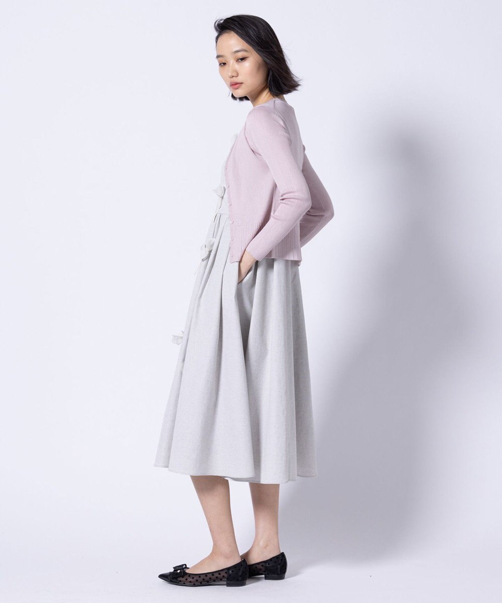TOCCA EYELET AJISAI CARDIGAN カーディガン 