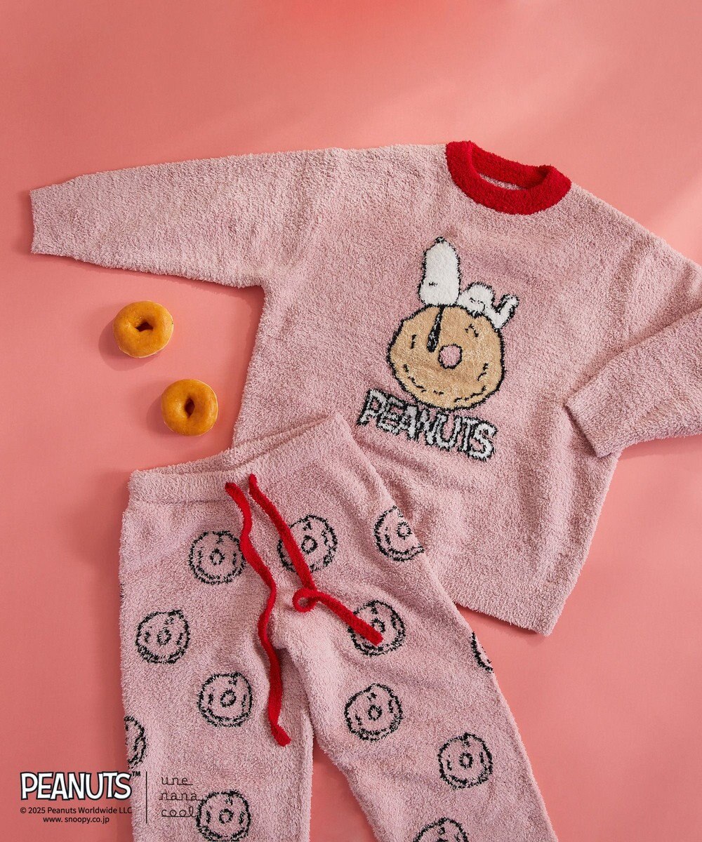 une nana cool 【スヌーピー】PEANUTS × une nana cool プルオーバー＆ロングパンツセット SNOOPY 