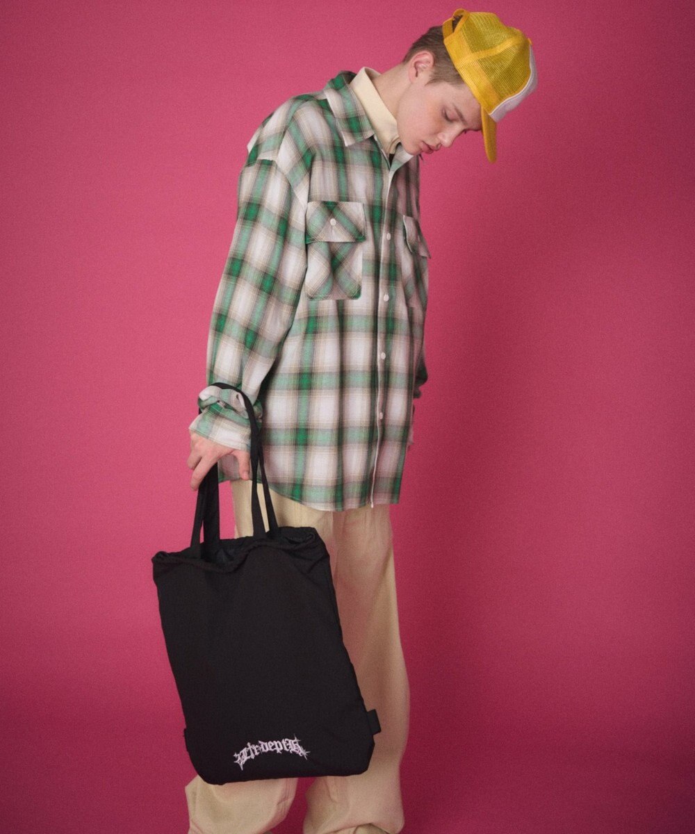 WEGO 【ユニセックス着用ITEM】2WAYトートバッグ 