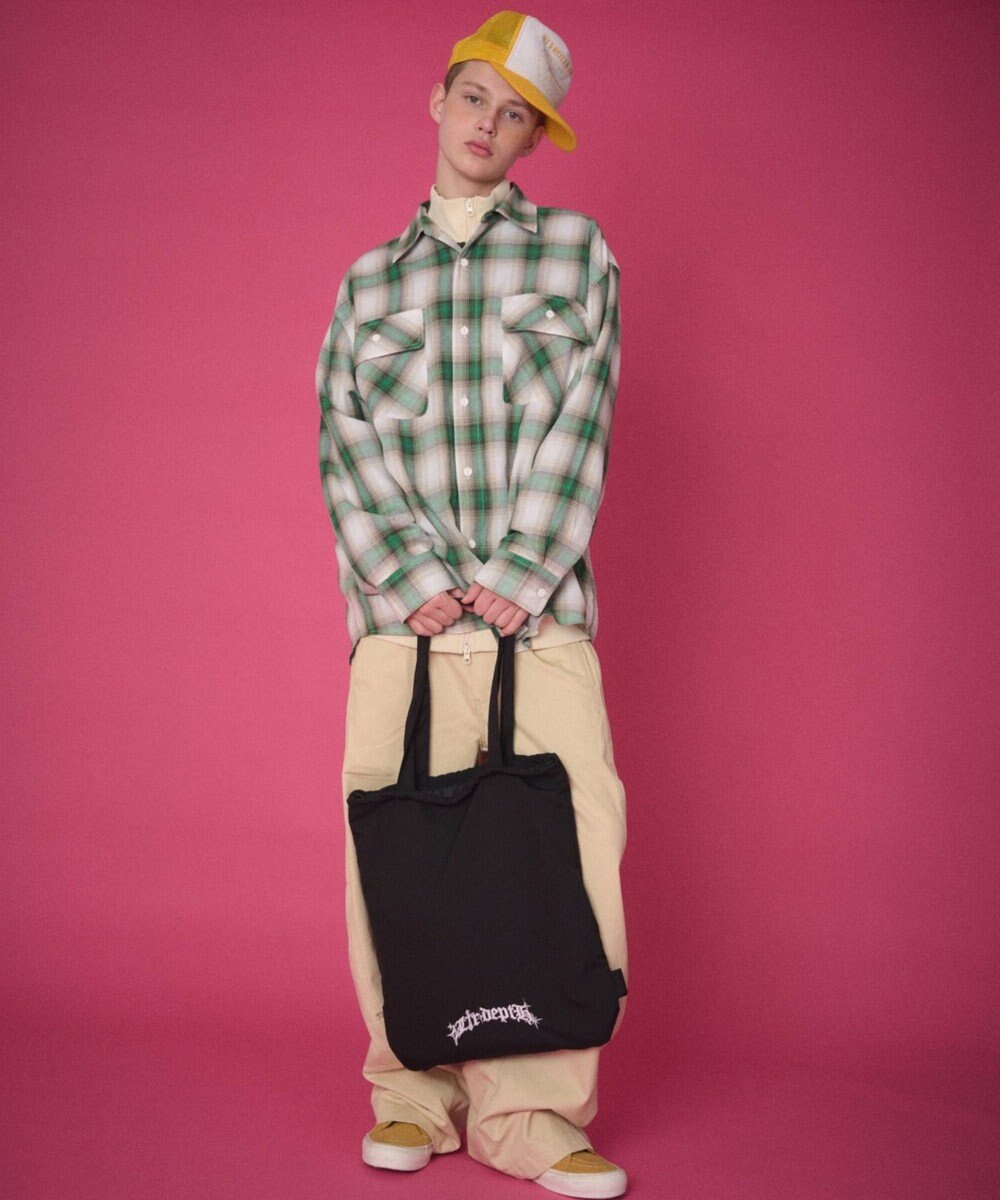 WEGO 【ユニセックス着用ITEM】2WAYトートバッグ 