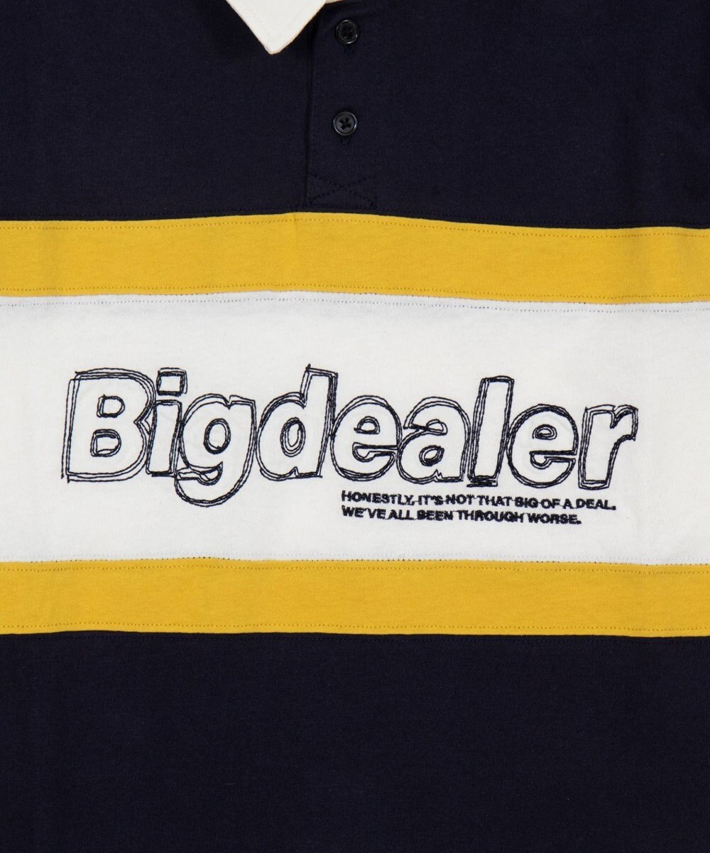 WEGO 【ユニセックス着用ITEM】ステッチロゴラガーシャツ 