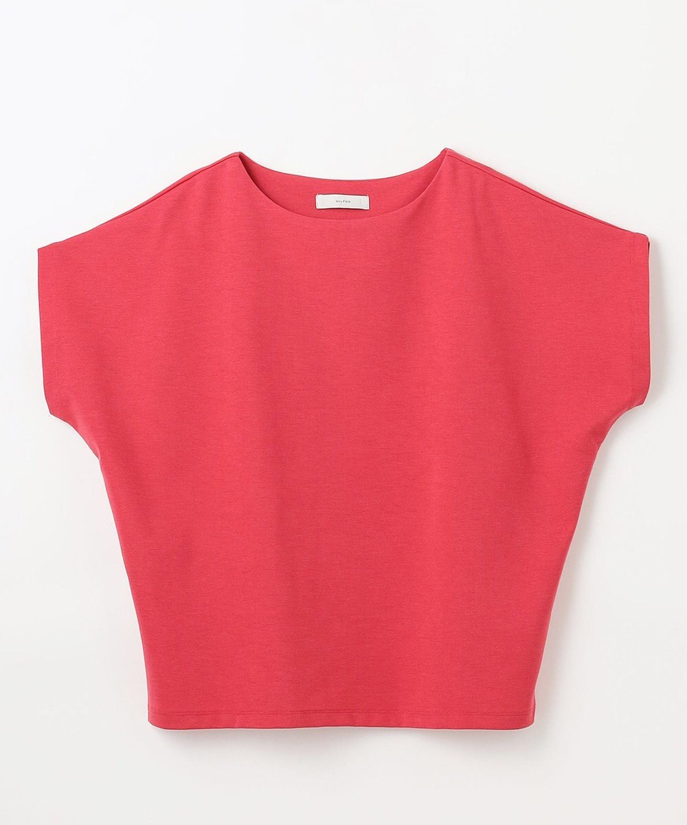 ANY L 【洗濯機可/接触冷感/UVカット/アンチピリング】ドライポンチフレンチスリーブプルオーバー 