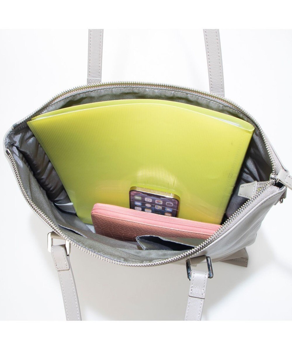 Y'SACCS イタリアンシープ2WAYフラットトート 