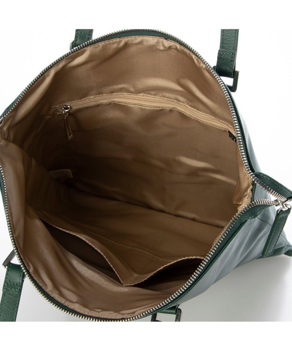 Y'SACCS イタリアンシープ2WAYフラットトート 