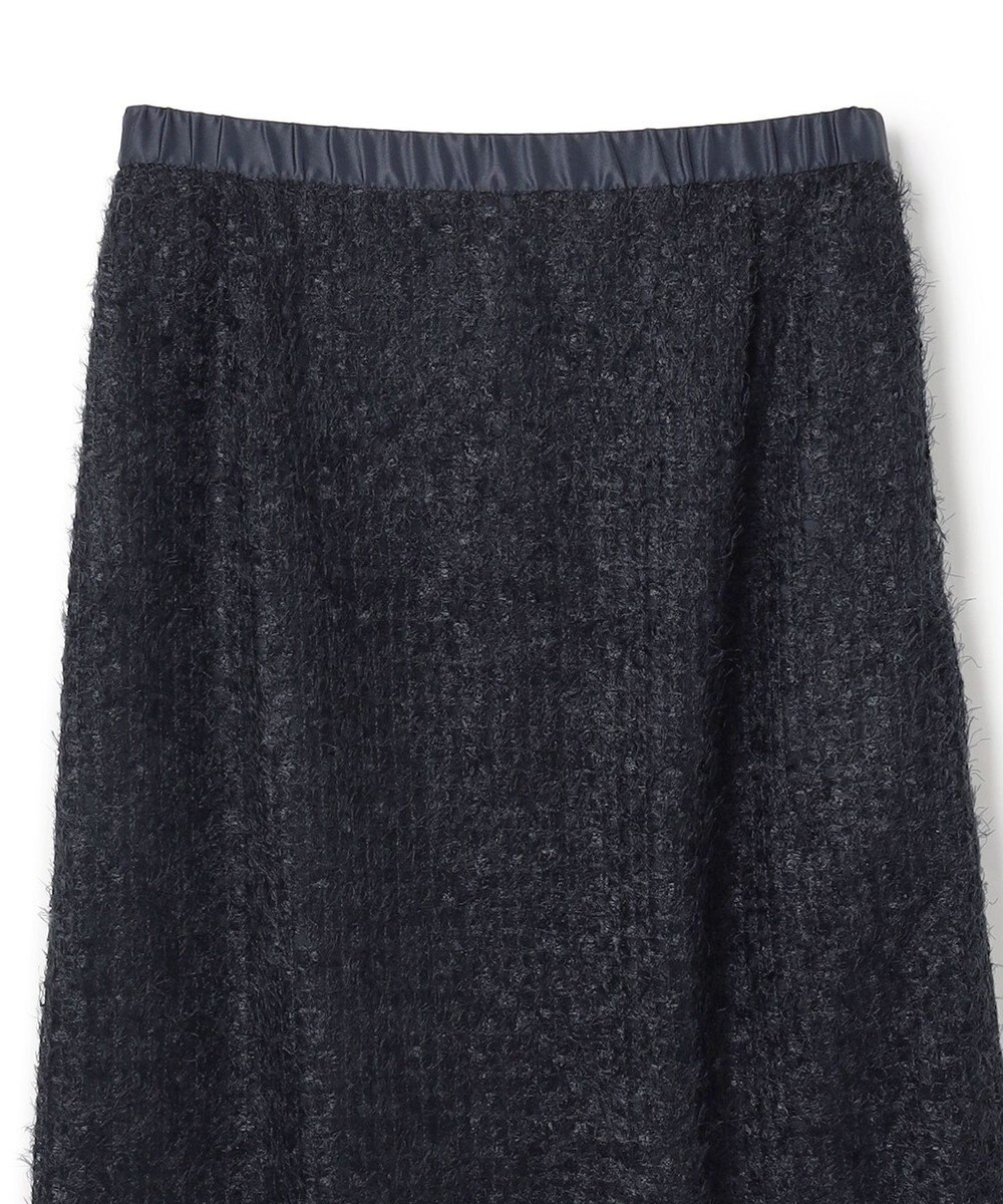 UNFILO L エアリーヤーン Iラインスカート 