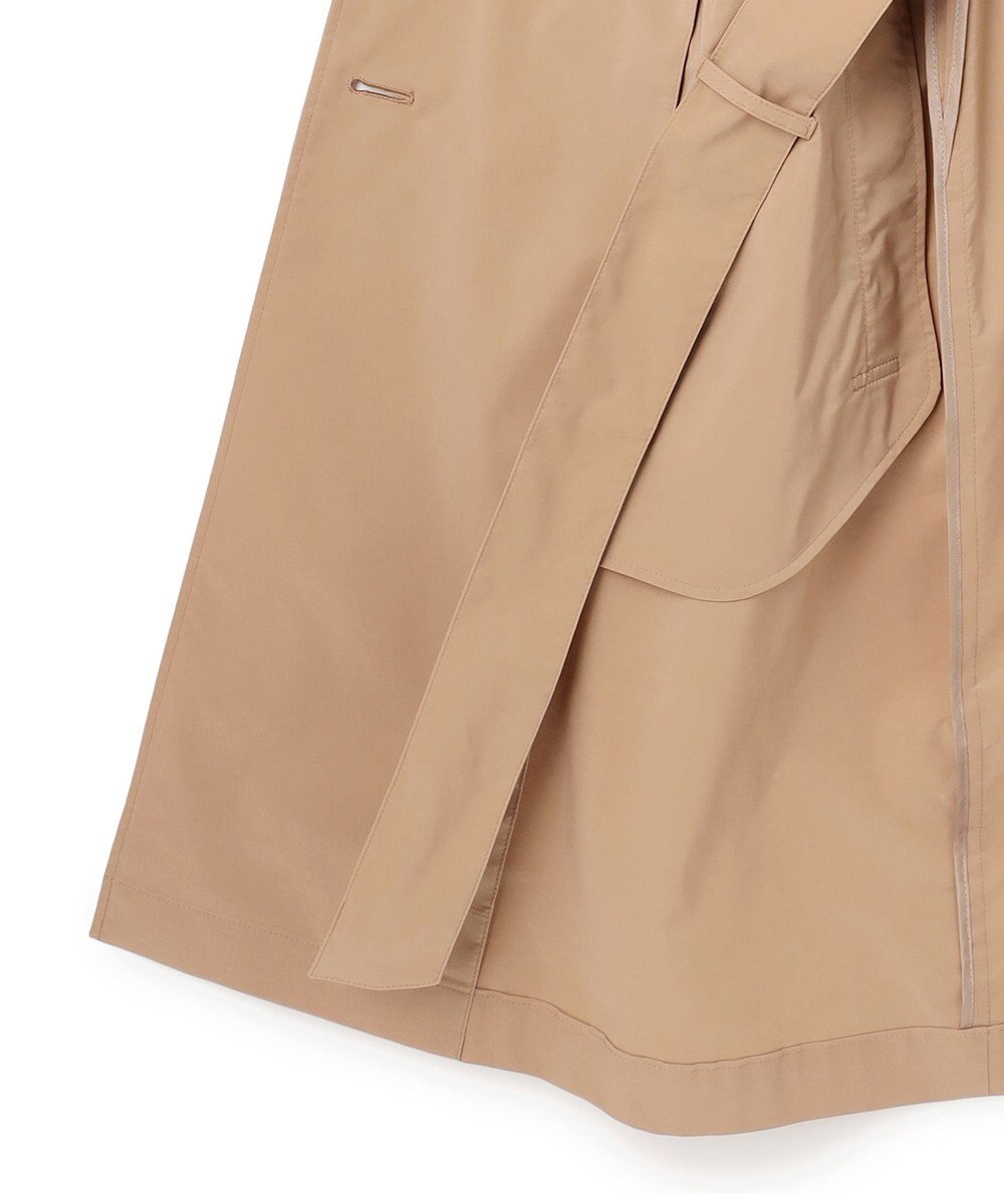 ICB 【2WAY仕様】メモリーストレッチタフタ トレンチコート 