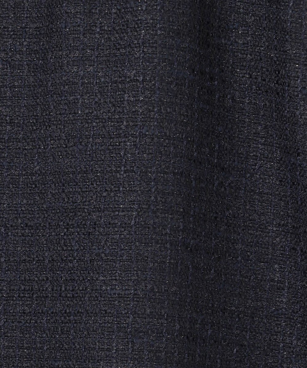 組曲 【KUMIKYOKU NAVY】ラメループモールツイード フレアスカート 