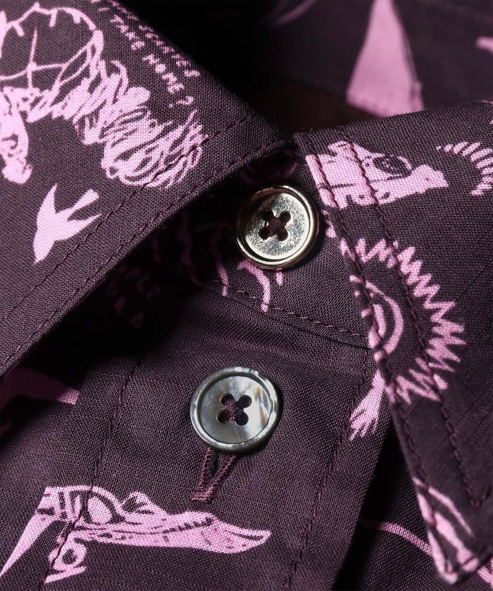 Paul Smith Travel Stories プリント シャツ 