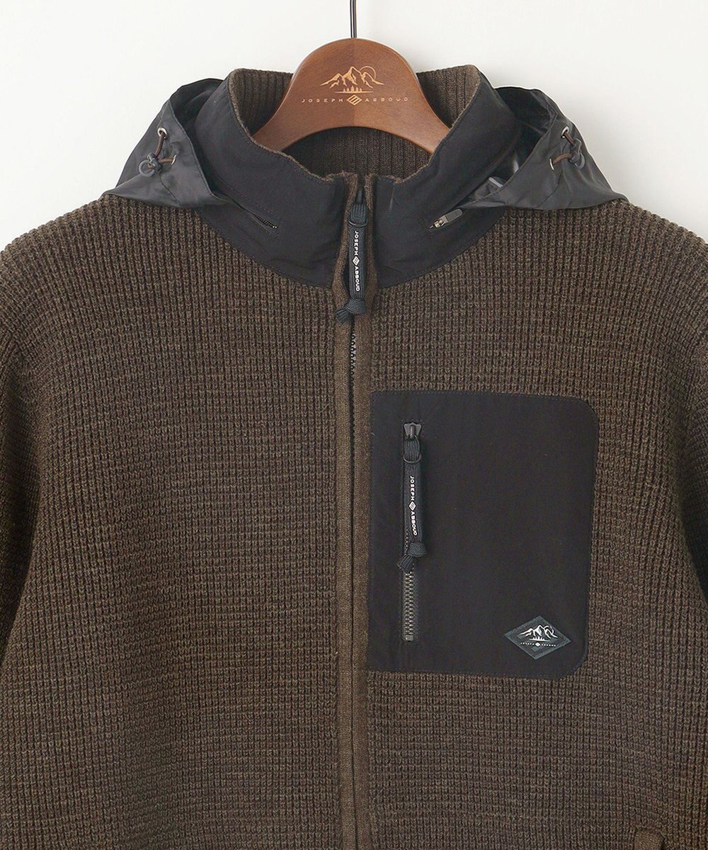 JOSEPH ABBOUD MOUNTAIN 【イージーケア/速乾性/ライナードッキング対応・軽量糸使用】 コンビジップ ブルゾン 