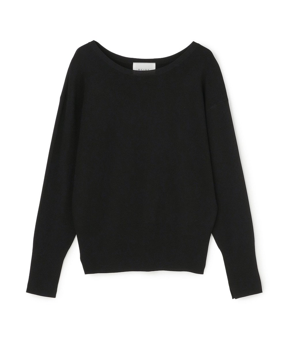 BEIGE， LAURA / ドライタッチ ストレッチニットプルオーバー 