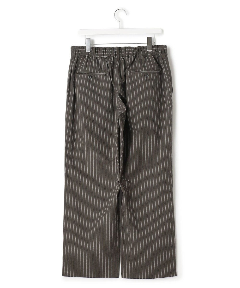 J.PRESS YORK STREET 【UNISEX】コットンリネンイージーストライプ パンツ 