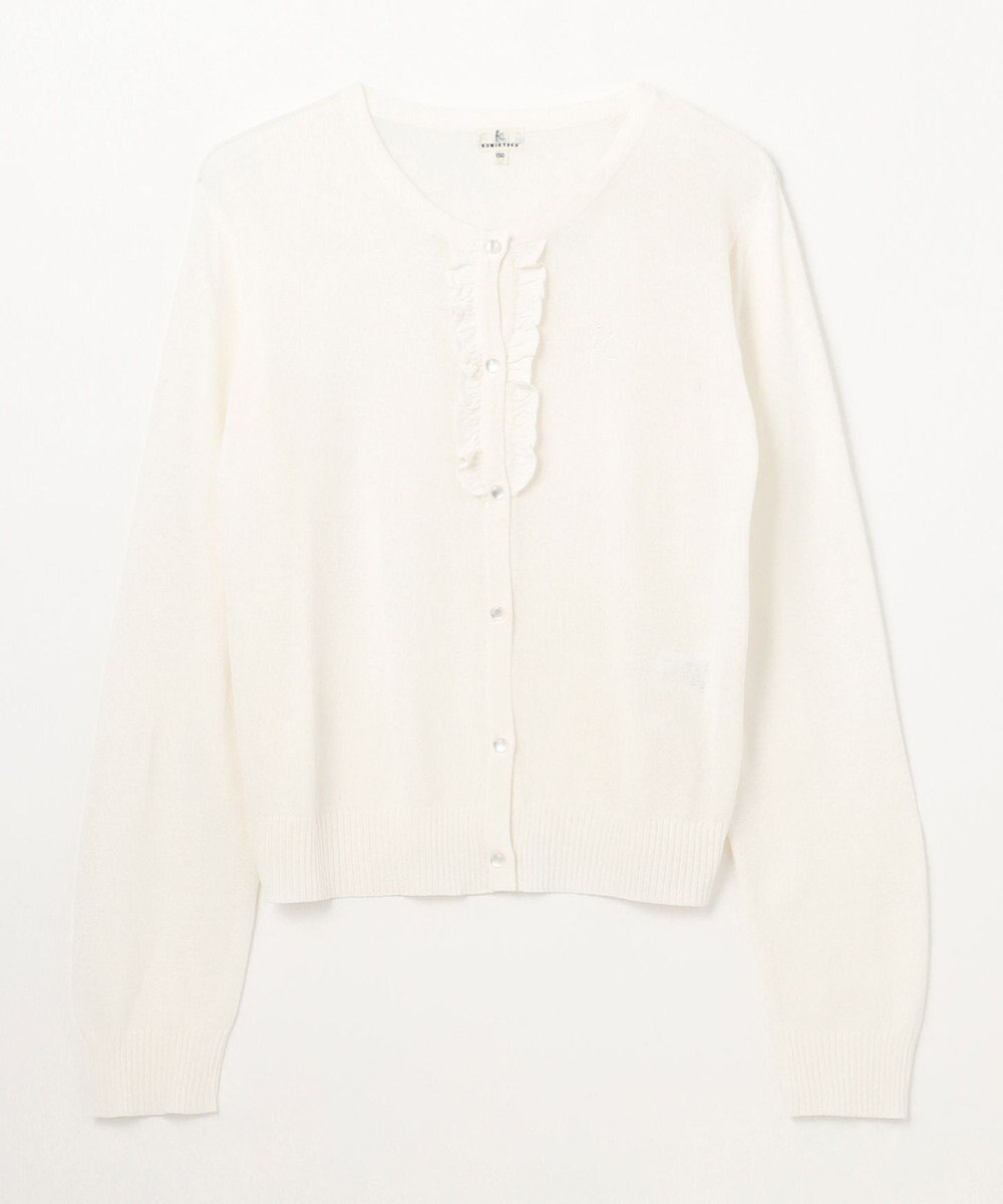 組曲 KIDS 【150-160cm】シアー カーディガン 