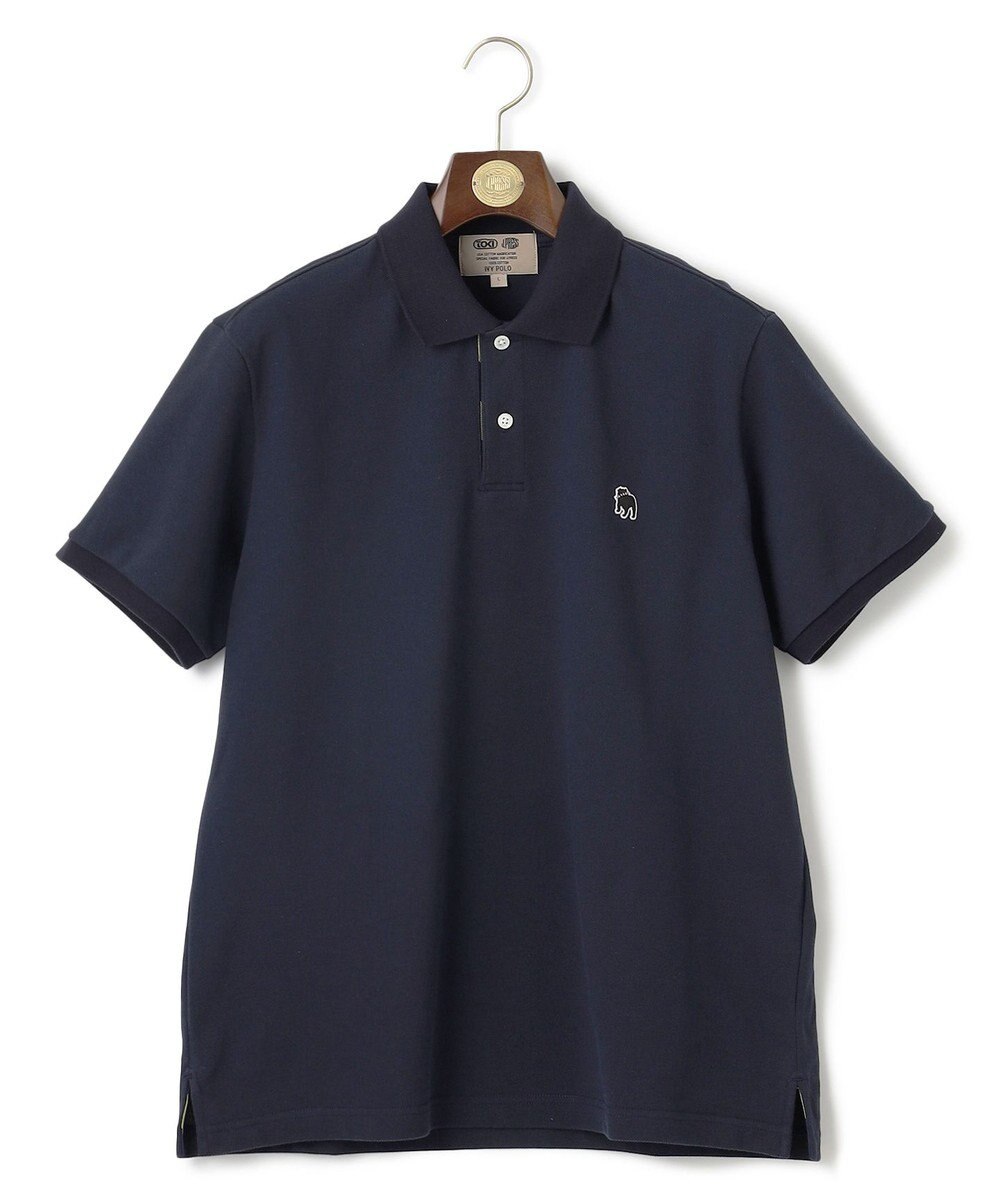 J.PRESS MEN 気品と愛嬌のバランスが抜群！【J.PRESS人気NO1ポロシャツ】 バックブルカノコレジメン ポロシャツ 