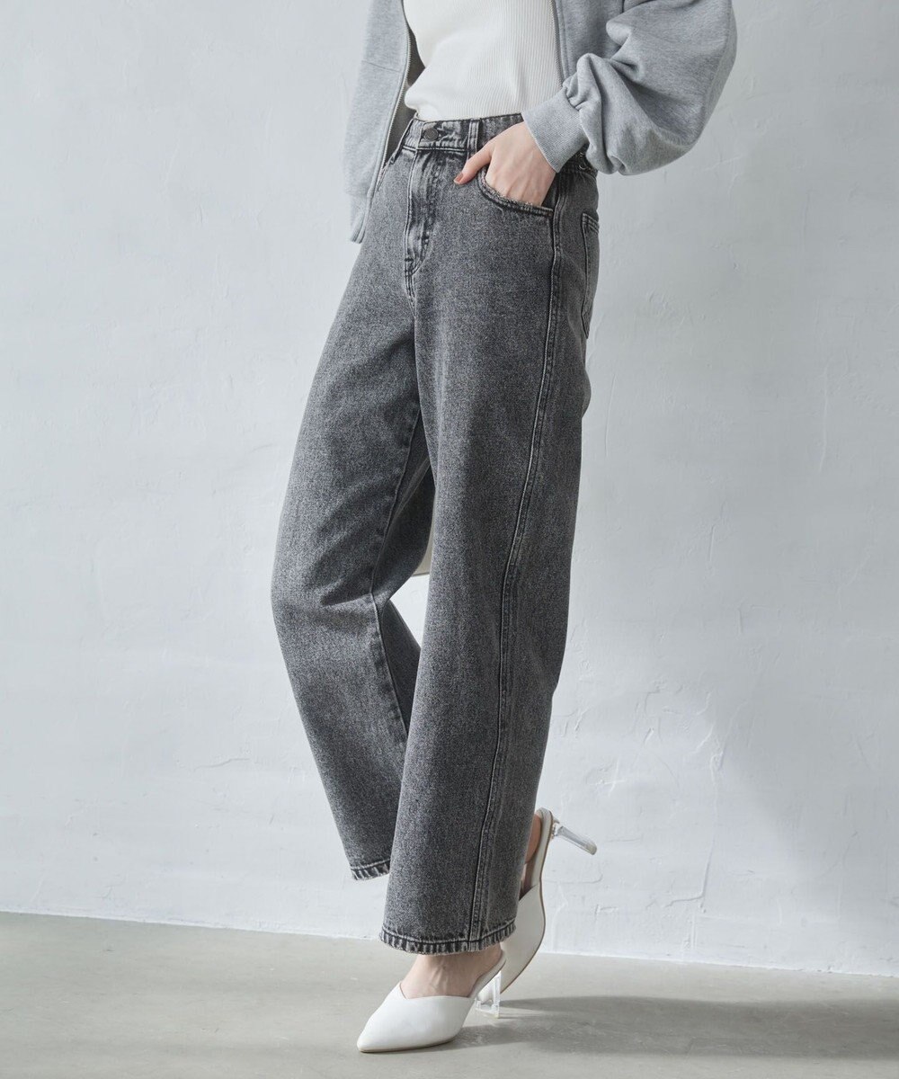 WEGO 【XS～Lサイズ展開/美脚】ストレートデニムパンツ 