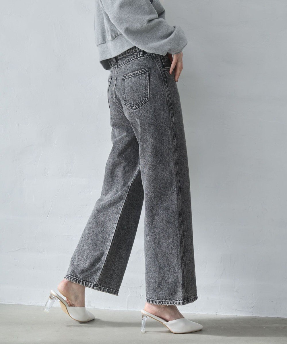 WEGO 【XS～Lサイズ展開/美脚】ストレートデニムパンツ 