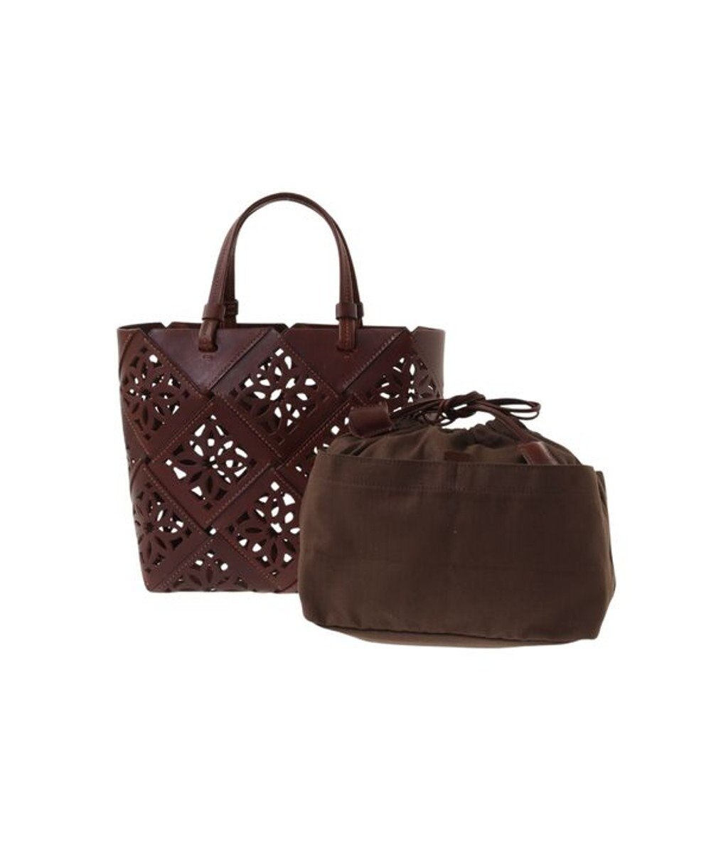 genten サスカットバスケット手提げバッグ＜M＞ 