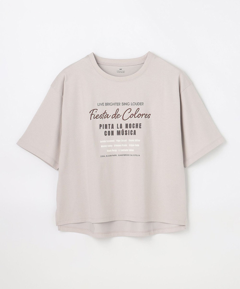 ANY L ANYファンクションロゴTシャツ 
