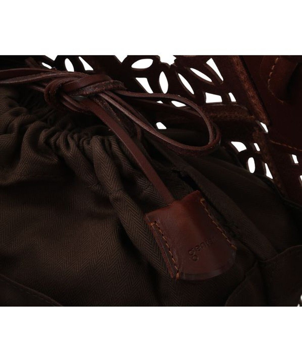 genten サスカットバスケット手提げバッグ＜M＞ 