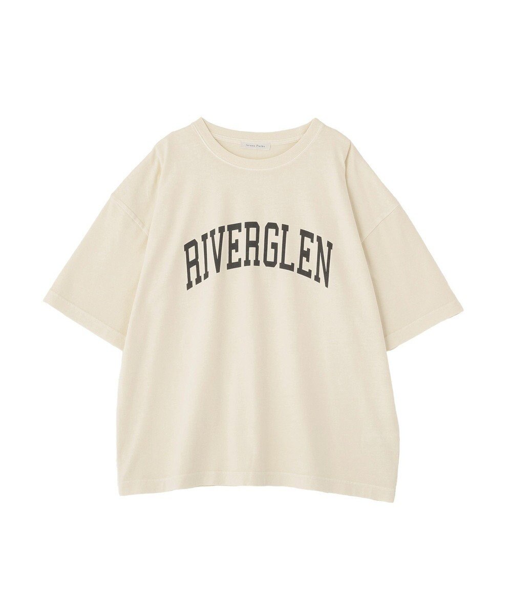 Green Parks ピグメントロゴＴシャツ 