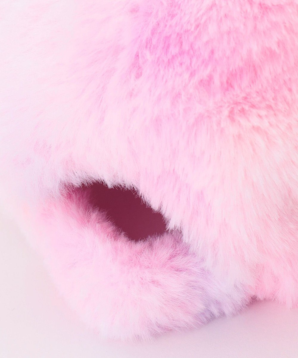 ANY KIDS ネコ耳付き ファー キャップ 