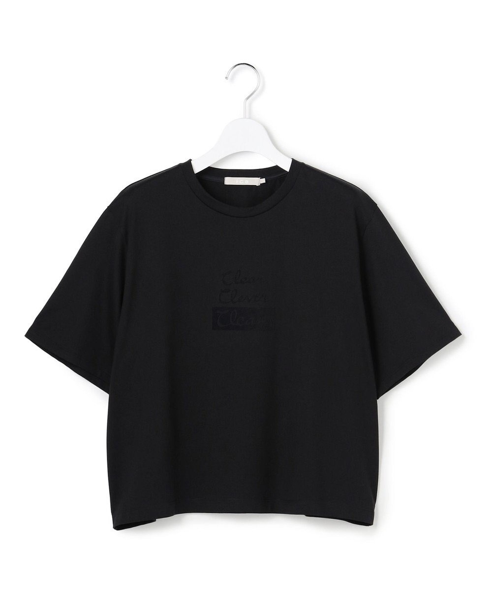 ICB クロップド ロゴTEE（レタードプリント） 