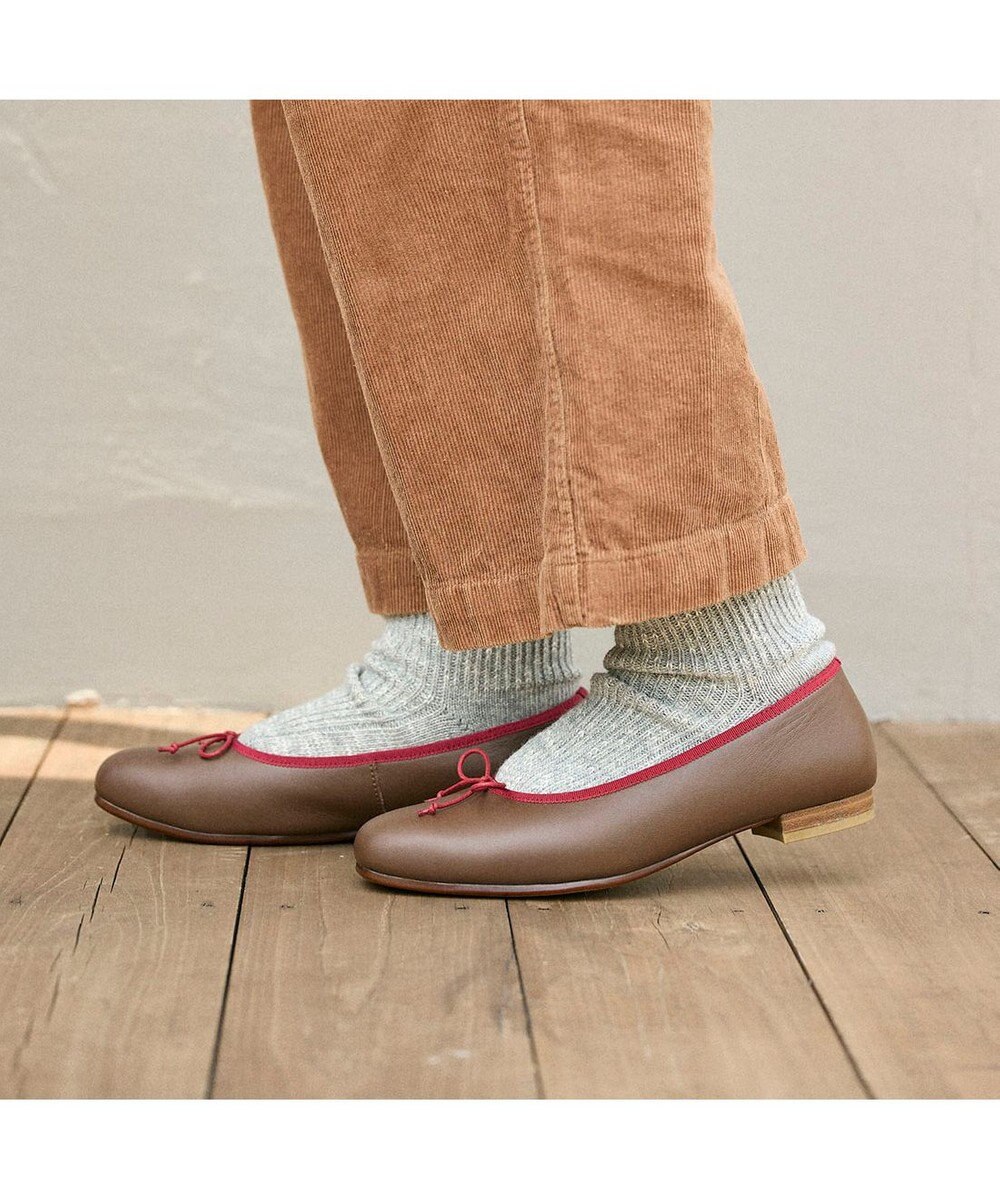 ing <ing>【３E】ワンポイントバレエシューズ 