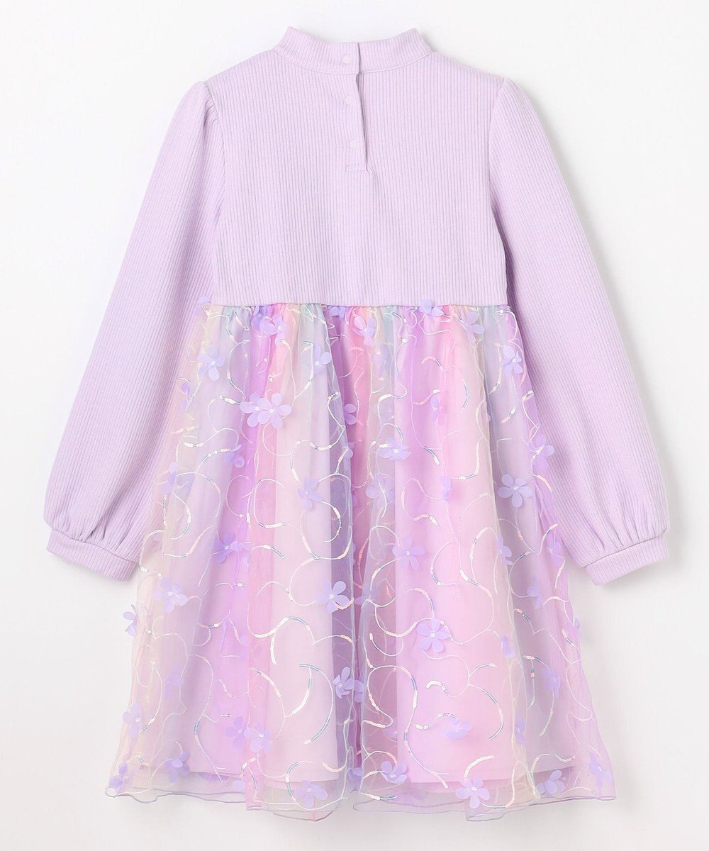 ANY KIDS フラワーチュール ドッキングワンピース 