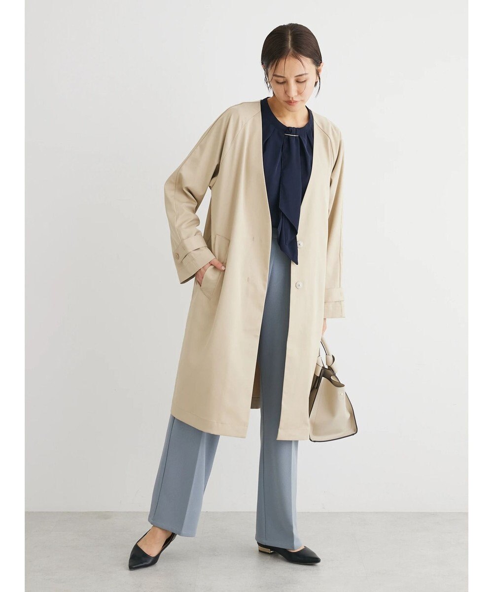 Green Parks 撥水加工　ケア楽着流しコート 