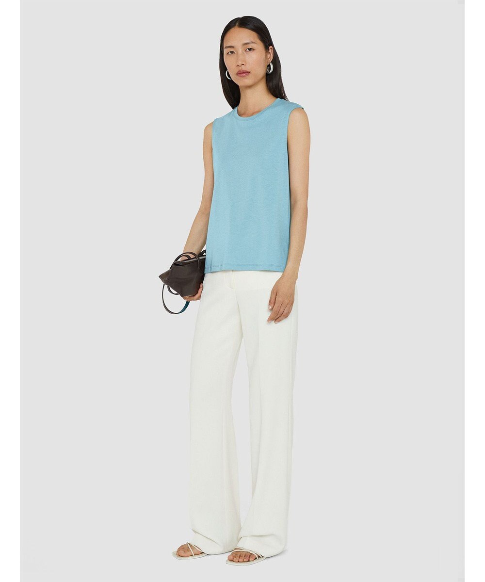 JOSEPH 【洗える】コットンシルク　ジャージータンクトップ 