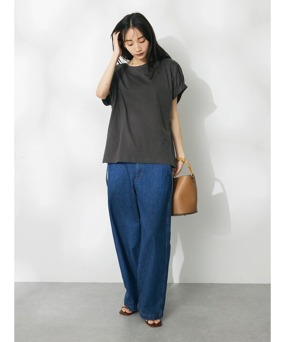 CRAFT STANDARD BOUTIQUE 【ＵＶカット】ギャザースリーブプルオーバー 