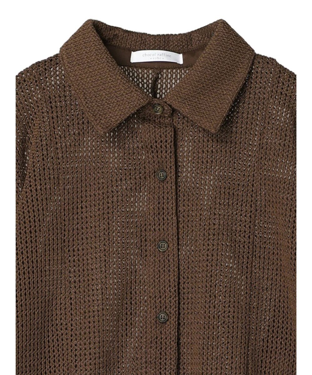 Green Parks カットレースシャツチュニック 