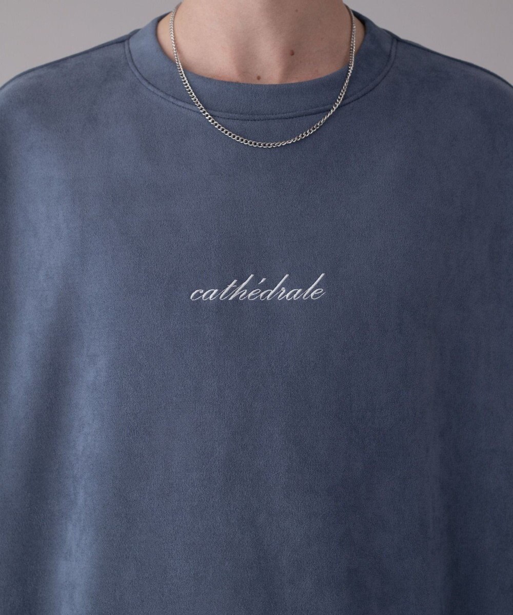 WEGO 【ユニセックス着用ITEM/2点SET/MLサイズ展開】アクセ付きフェイクスウェードプルオーバー 