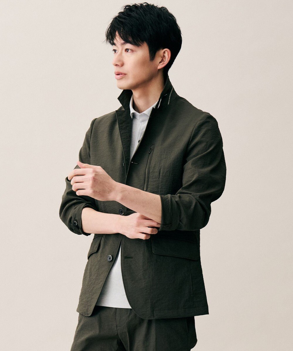 JOSEPH ABBOUD 【ストレッチ/7ポケット】ハイパワーピケストレッチアクティブレジャー ジャケット　26SSモデル 