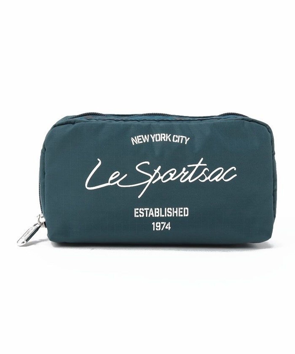 LeSportsac RECTANGULAR COSMETIC/ディープラグーンスクリプトコスメティック ディープラグーンスクリプトコスメティック