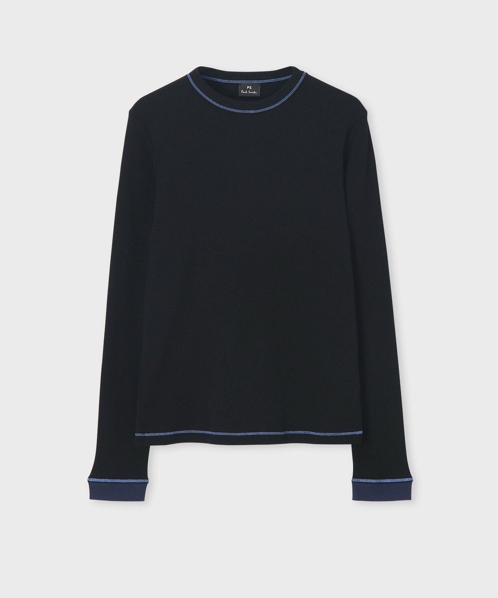 Paul Smith 【洗える】カラーステッチ リブ カットソー 
