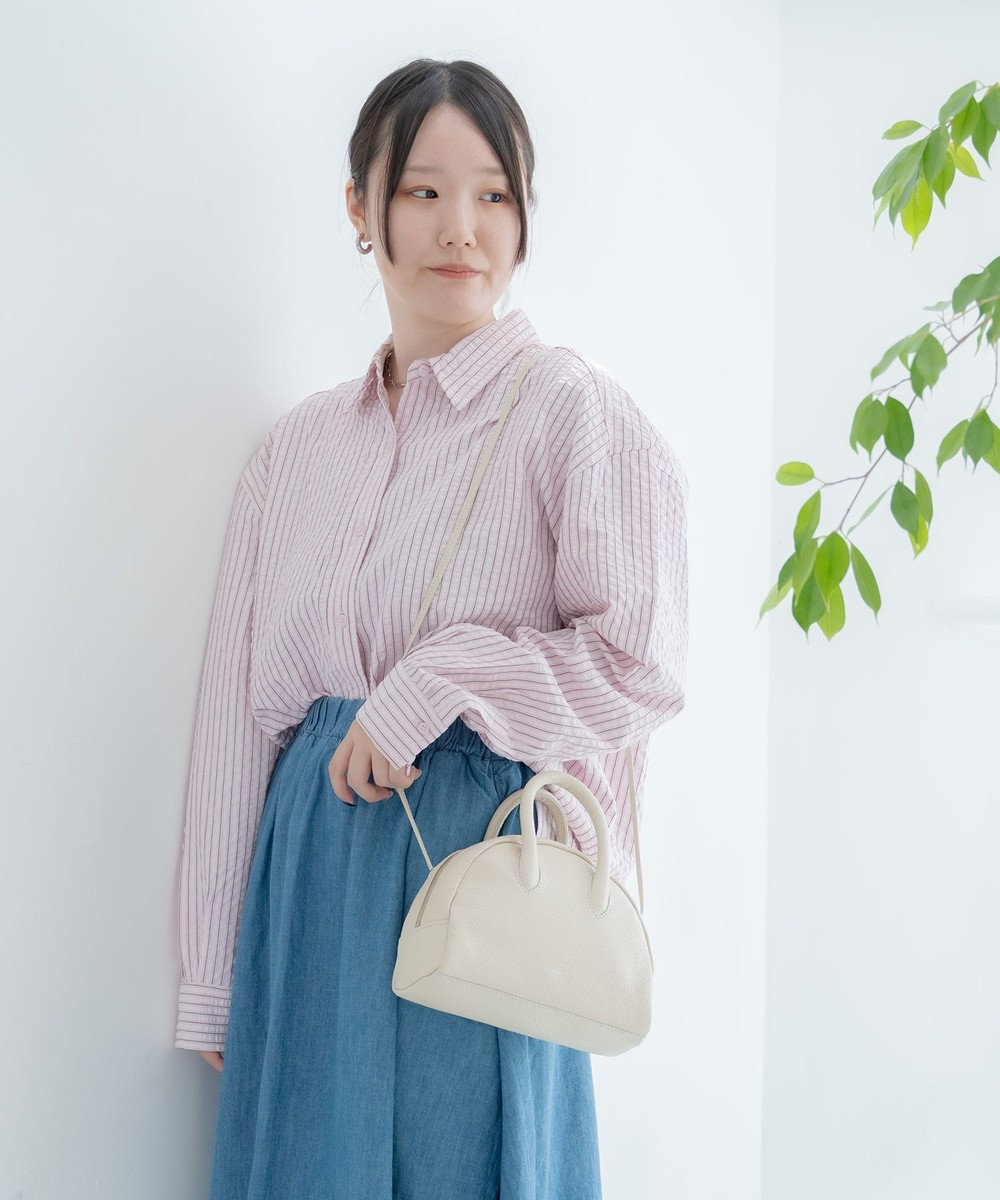 blancle シュリンクレザー 2WAY ミニボストン 