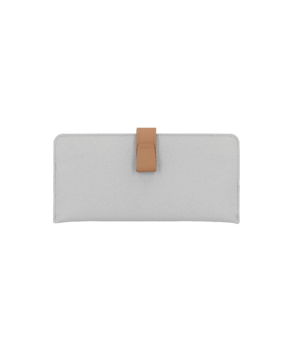 Atelier nuu 日本製 本革 バイカラーnoble スマートロングウォレット 