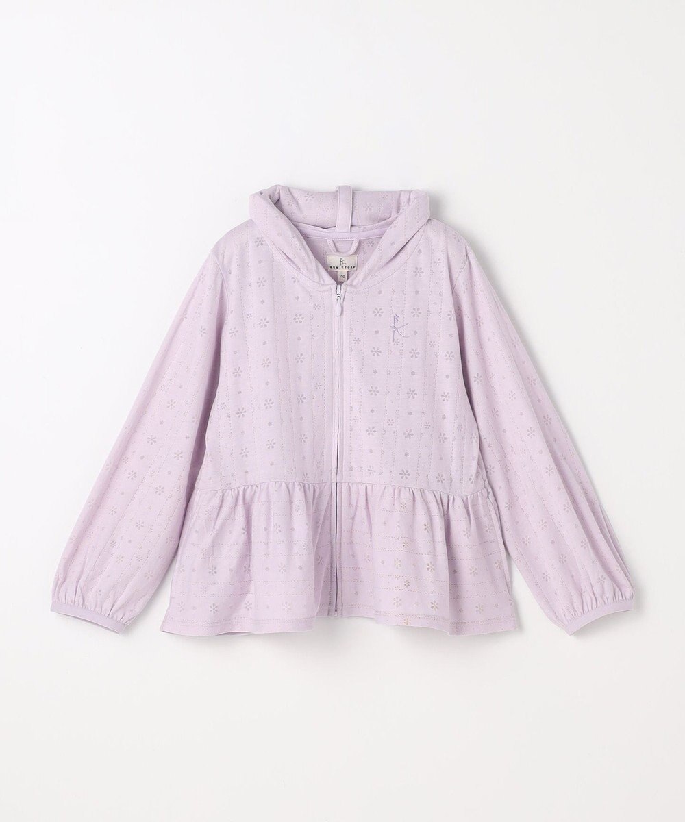 組曲 KIDS 【110-140㎝】 オパールレーシーパーカー 