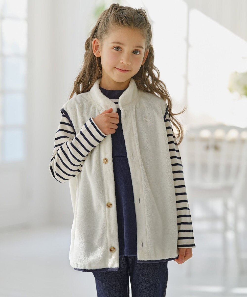 組曲 KIDS 【120-140㎝】3WAY モッズコート 