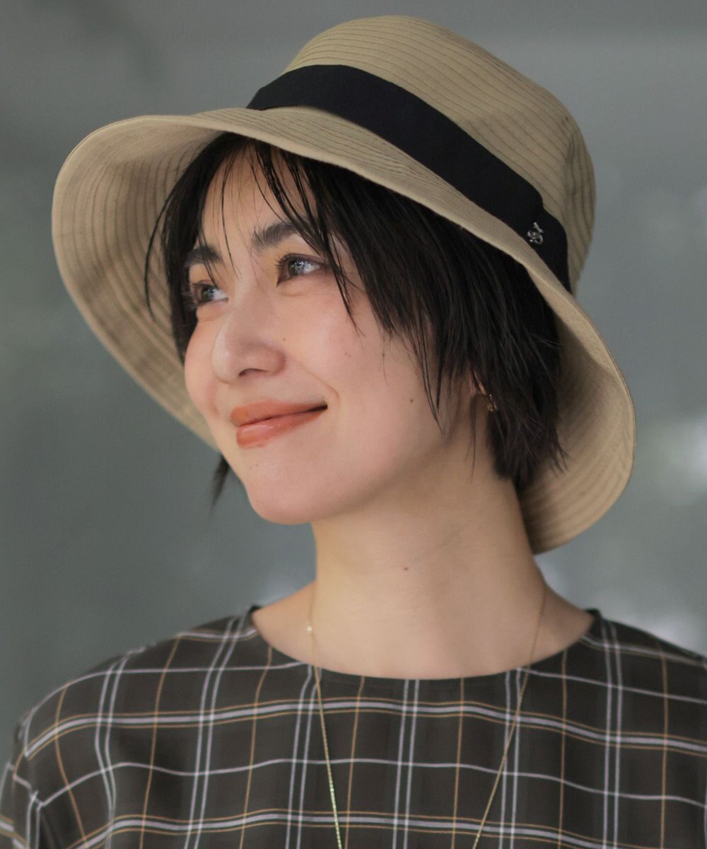 J.PRESS LADIES 【WEB限定カラーあり・春夏のお出かけに・畳める】ブレードHAT 