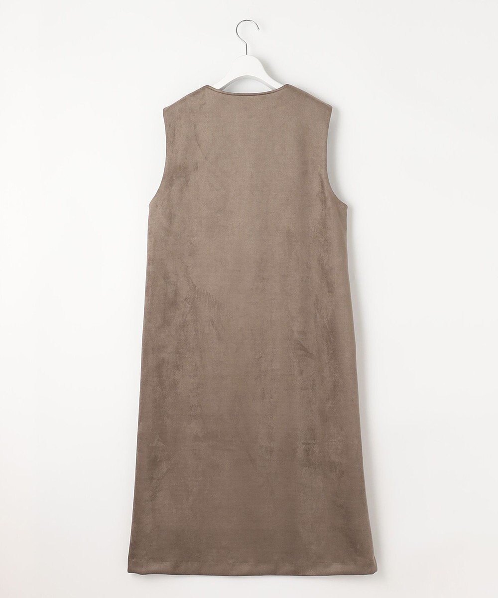 J.PRESS LADIES 【洗える】ダンボールスエード ジャンパースカート 