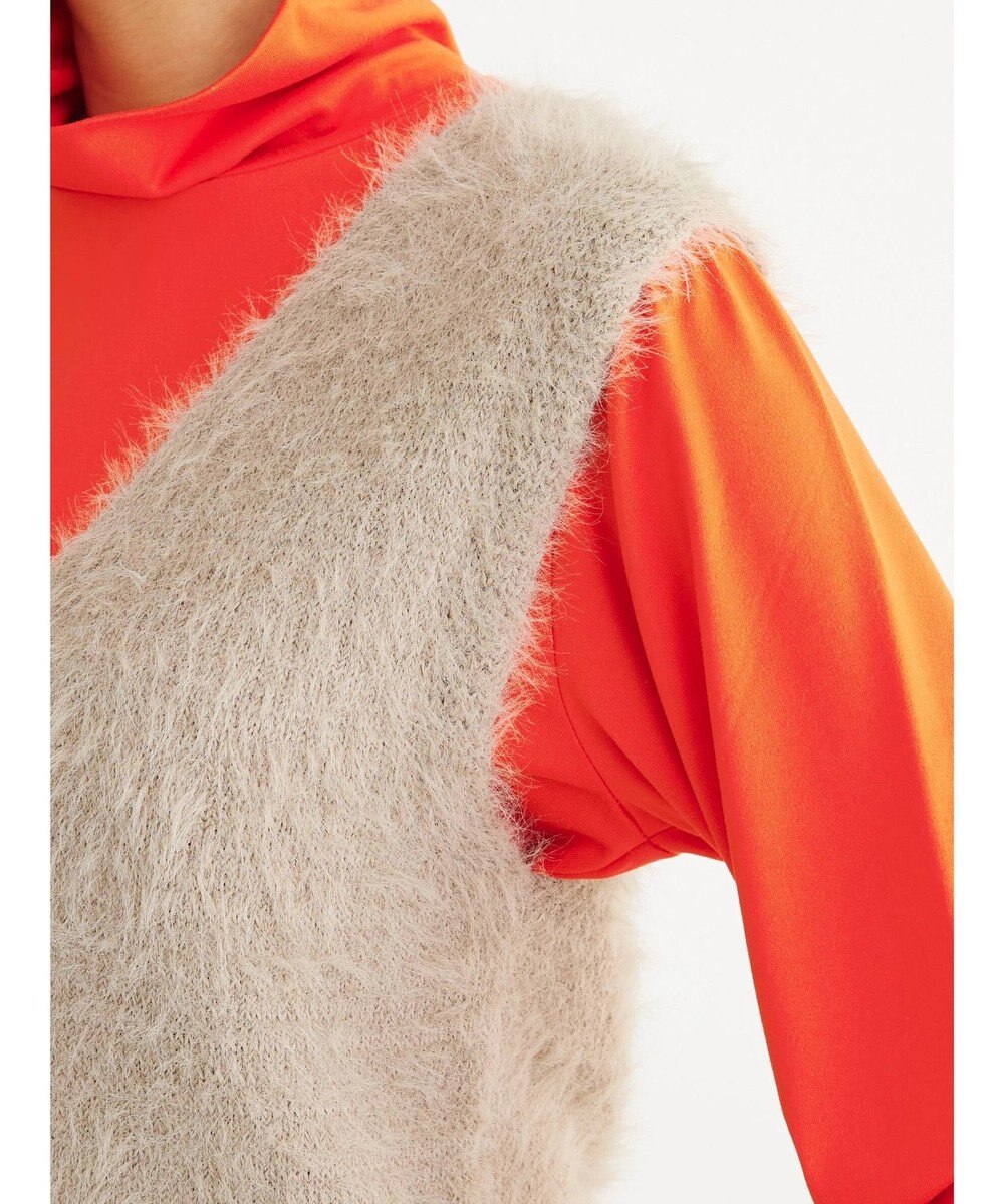 Green Parks ・Ｐｅｔｉｔ　Ｆｌｅｕｒ　シャギーニットベスト 