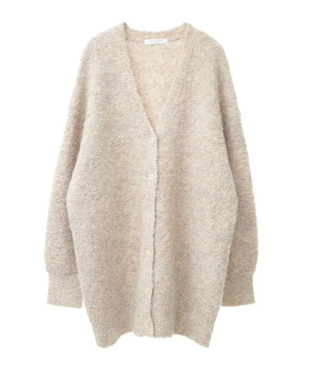 Green Parks ブークレーＶネックミディ丈カーディガン 