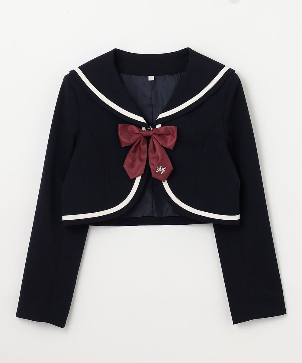 ANY KIDS ジャケット付き チェック ワンピース 