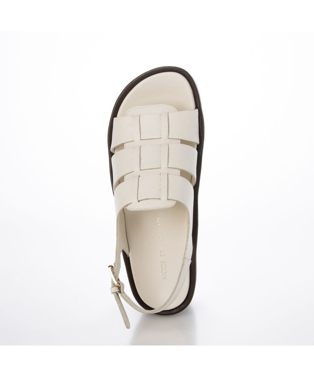 MODE ET JACOMO <MODE ET JACOMO>厚底グルカデザインウエッジサンダル 